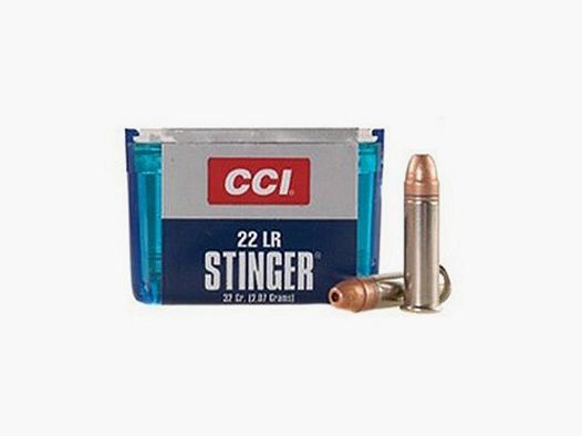 CAL.22 LR CCI STINGER 32 GRAINS pack of 50 pcs.