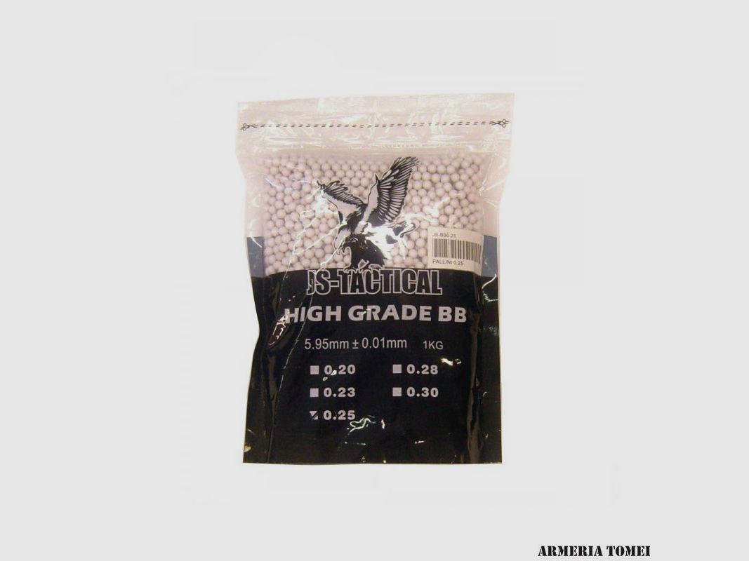 JS-TACTICAL – 0,25g weiße Geschosse