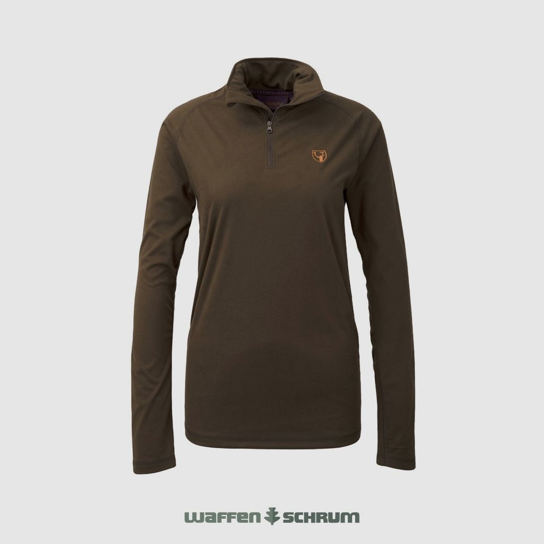 Hubertus Funktionsshirt Fashion Oliv
