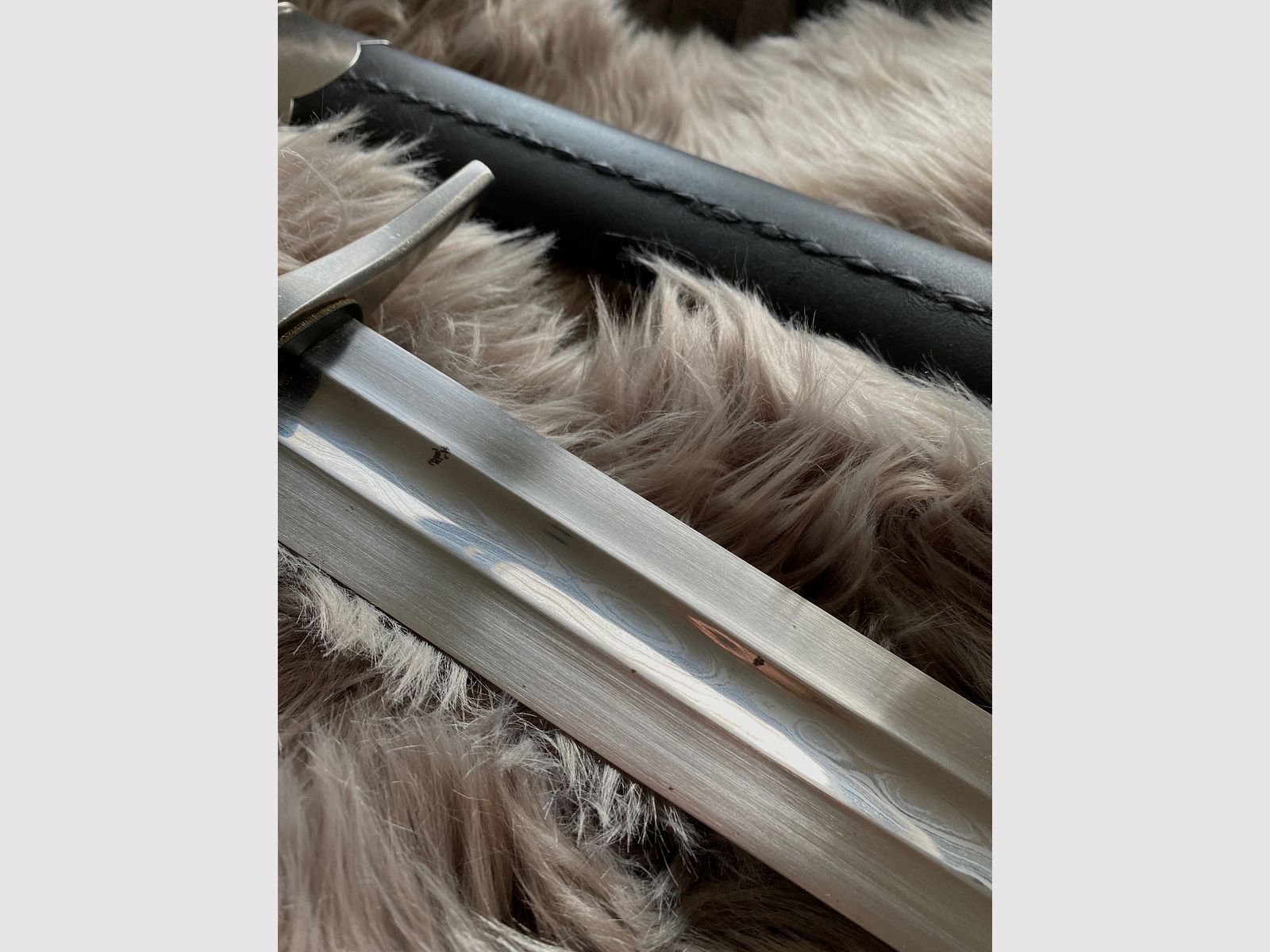 Zwaard Replica · Sir William Marshall met Damaszenerstaalblad