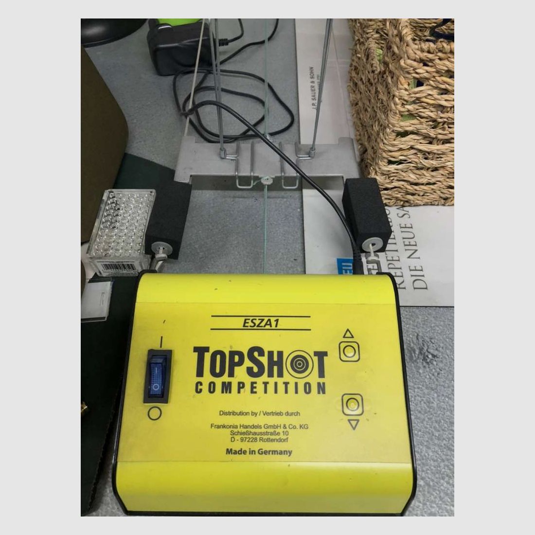 TOPSHOT ESZA1 target puller system, electronic 10m, unused, afbeelding 5 van 6