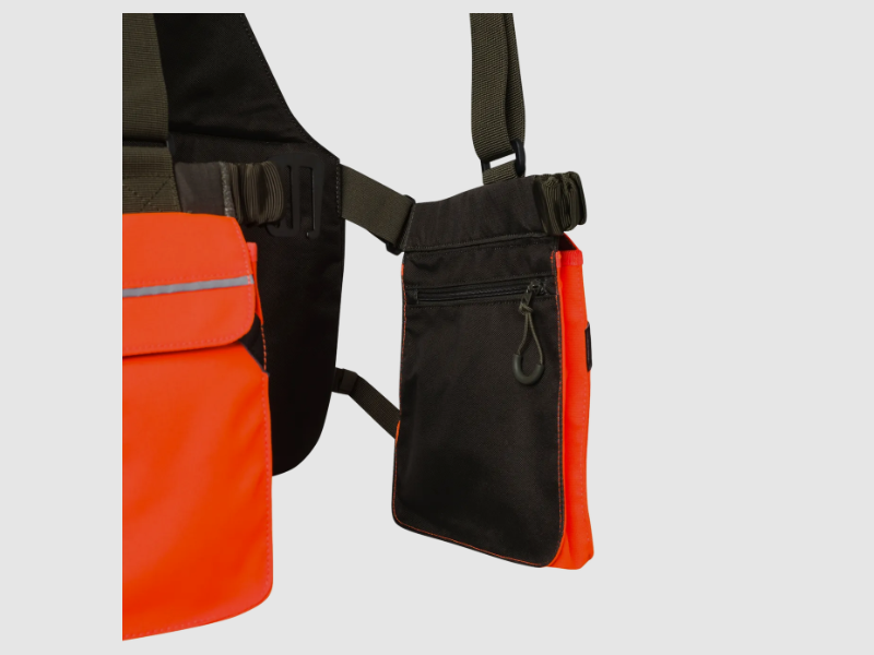 Gilet Trisaca Beretta Strap EVO Orange, image 4 sur 5