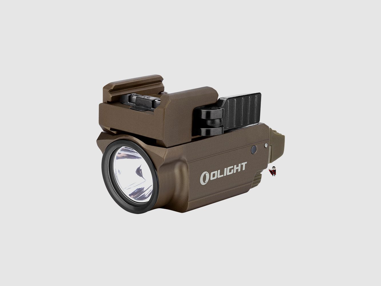 Olight Baldr Mini Tactical Light Powerful Laser Green Desert Tan, image 1 of 7