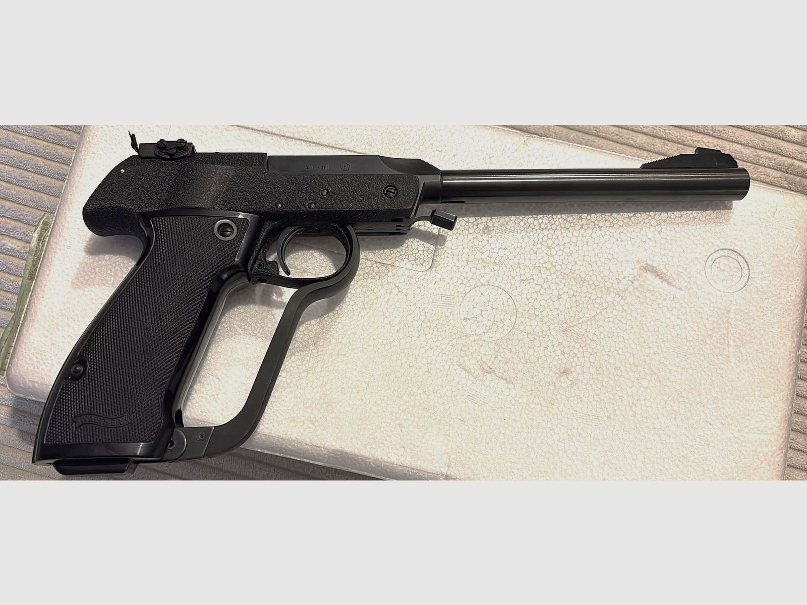 Walther LP3 aus 1983 nie geschossen !! Schaut aus wie aus dem Laden ECHTES Sammlerstück