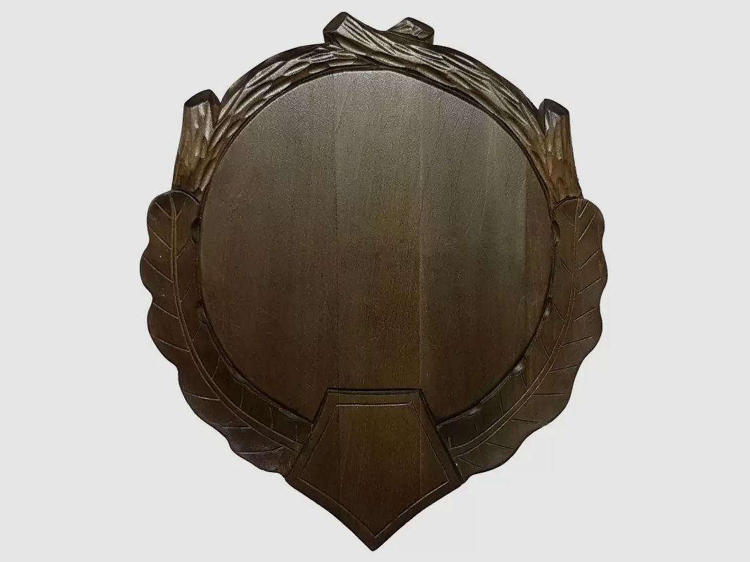PODKŁADKA POD TROFEUM DZIKA RZEŹBIONA 12X25CM