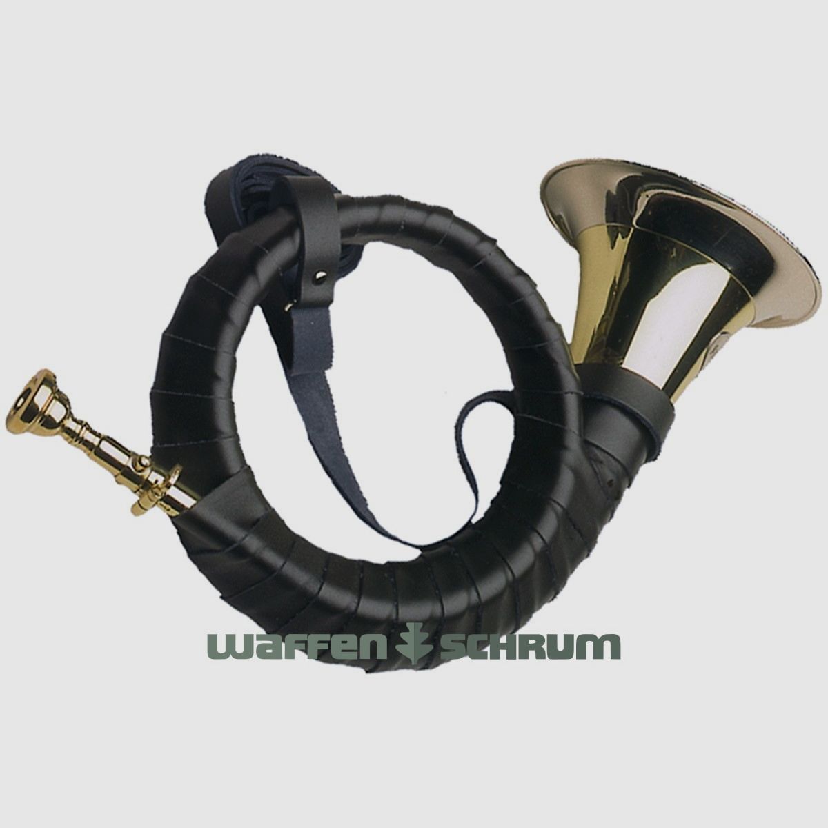 Dotzauer Fürst-Plesshorn B 2-windig Revêtement émaillé - Accordage - Embout Enroulement Vert - Sangle en cuir