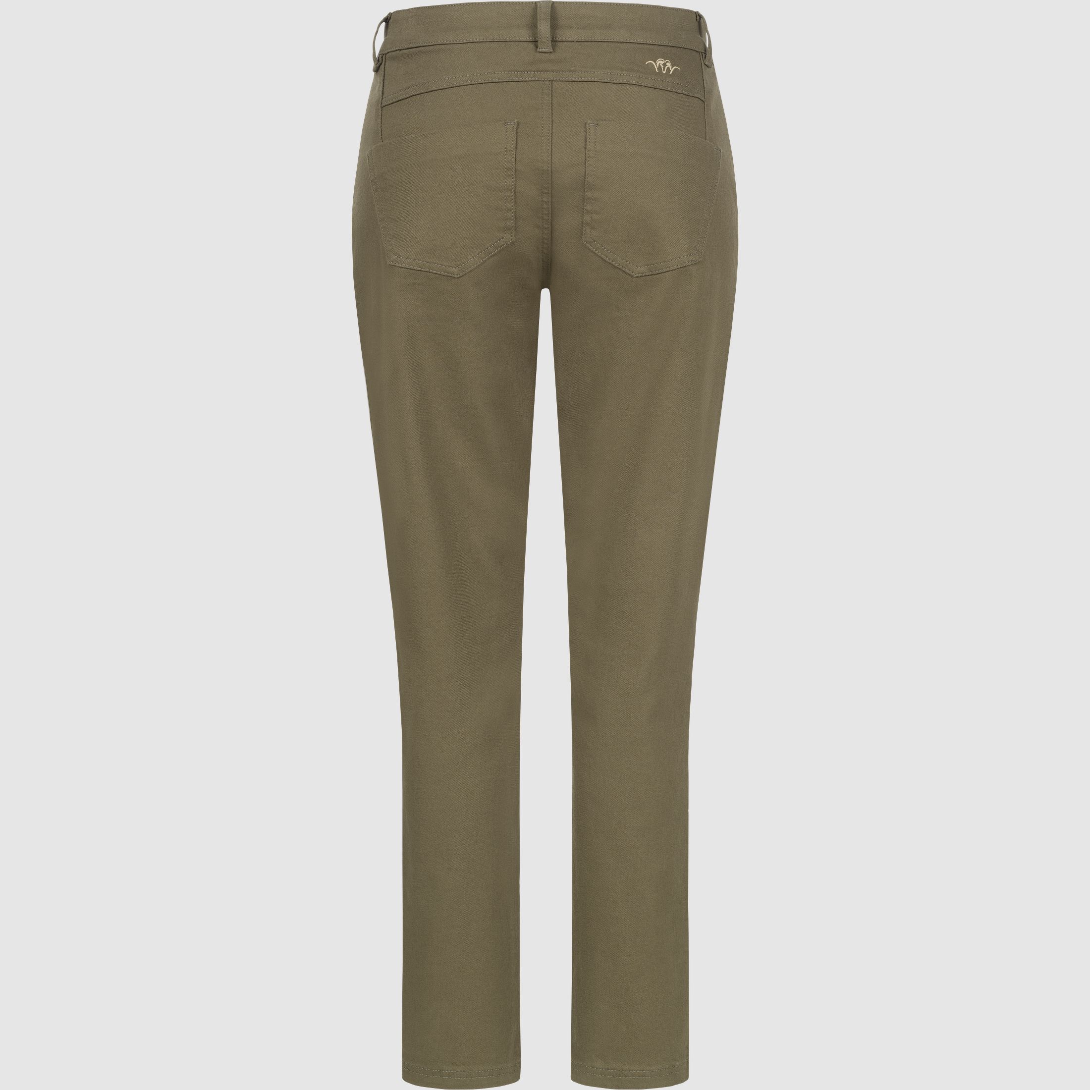 Damen Denim Stretch Chino Susan Dunkel Oliv Dunkel Oliv 44