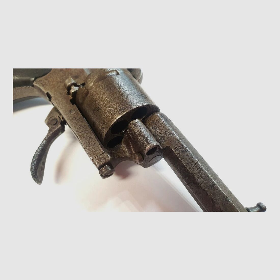 Unbekannt Unbekannter Stiftfeuerrevolver ähnlich Lefaucheux - 7mmLefaucheux