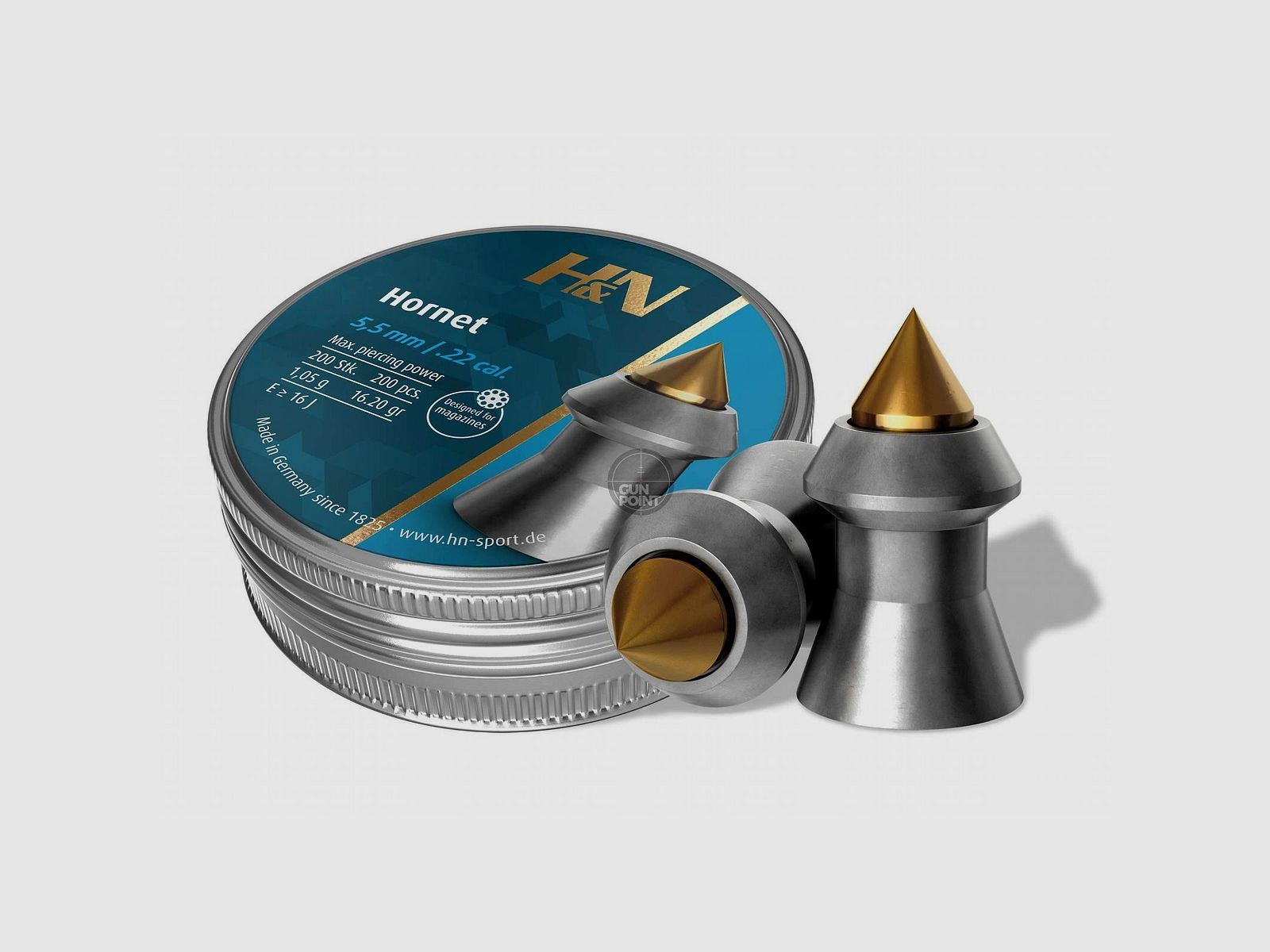 H&N Hornet - Diabolos - 5,50 mm / .22 cal. - 200 Stck