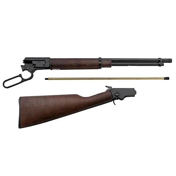 Unterhebelrepetierer Chiappa LA322 Standard Ausführung Matt Schwarz Gewinde-Lauf, Bild 7 von 8