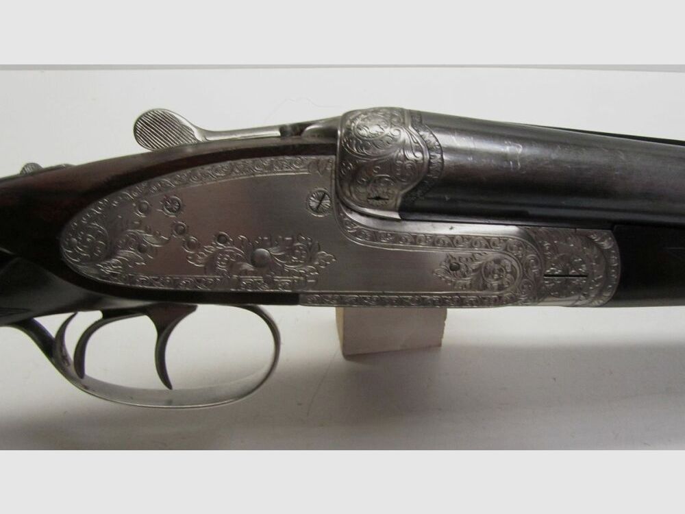 Grulla San Remo side lock double shotgun 12/70 Mod. 219 12/70