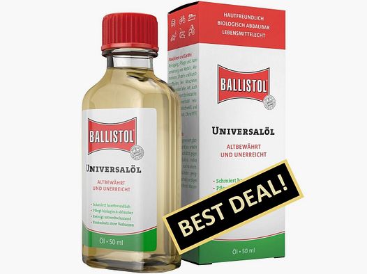 BALLISTOL Huile Universelle Bouteille 50 ml