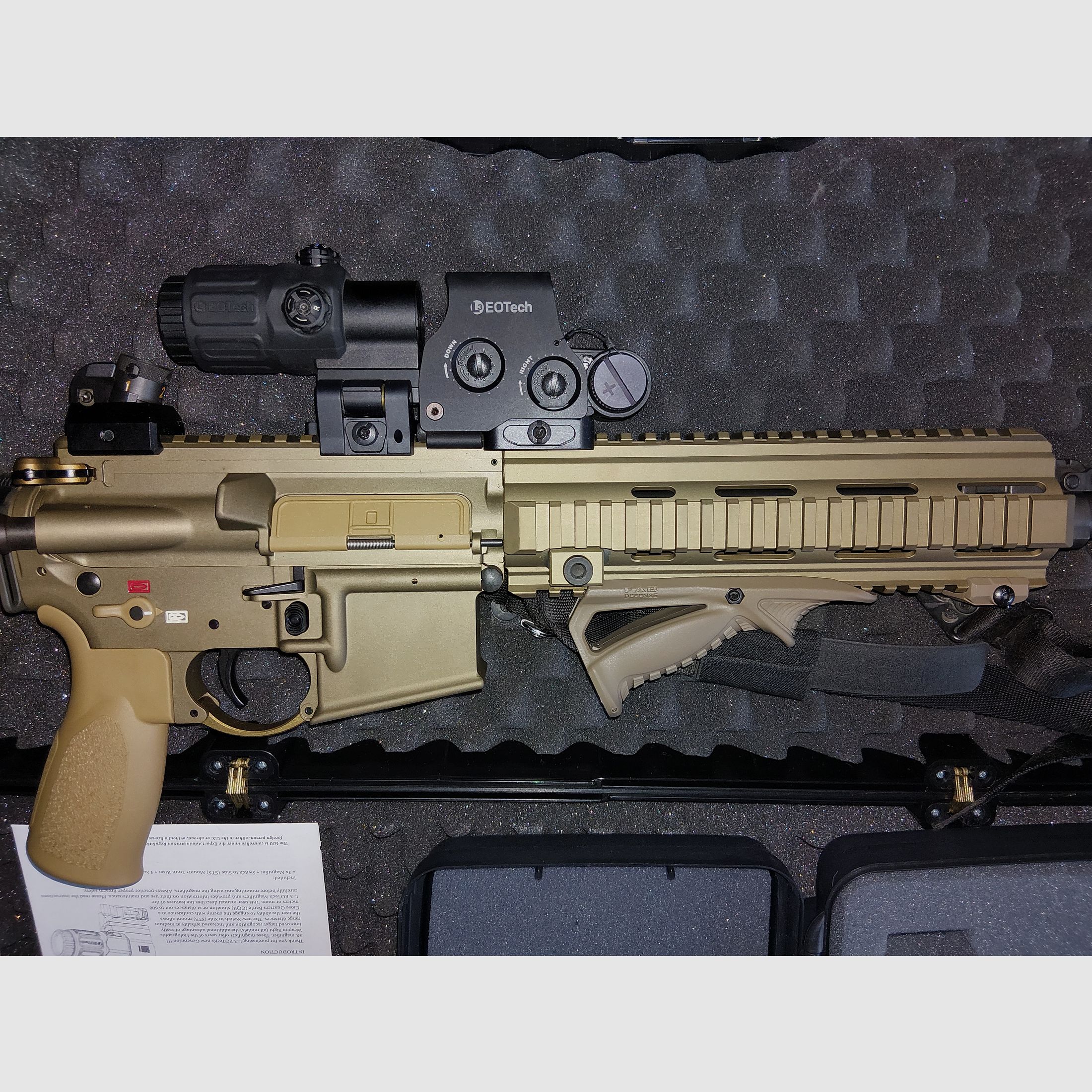 HECKLER & KOCH MR223 A3 inkl Eotech + Magnifier