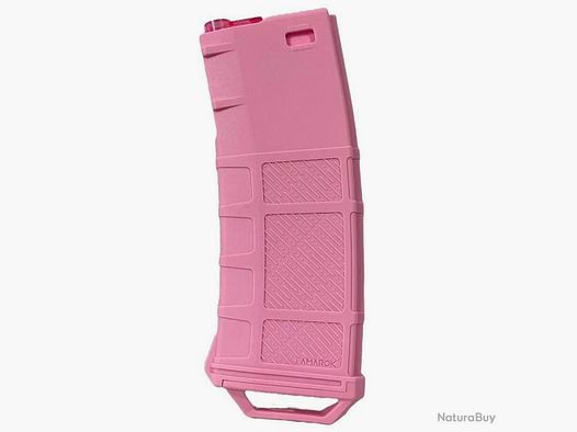 Amarok AEG Typ A Magazin Rosa - Hohe Kapazität - Kompatibel mit Airsoft-Repliken - Zuverlässigkeit und Leistung