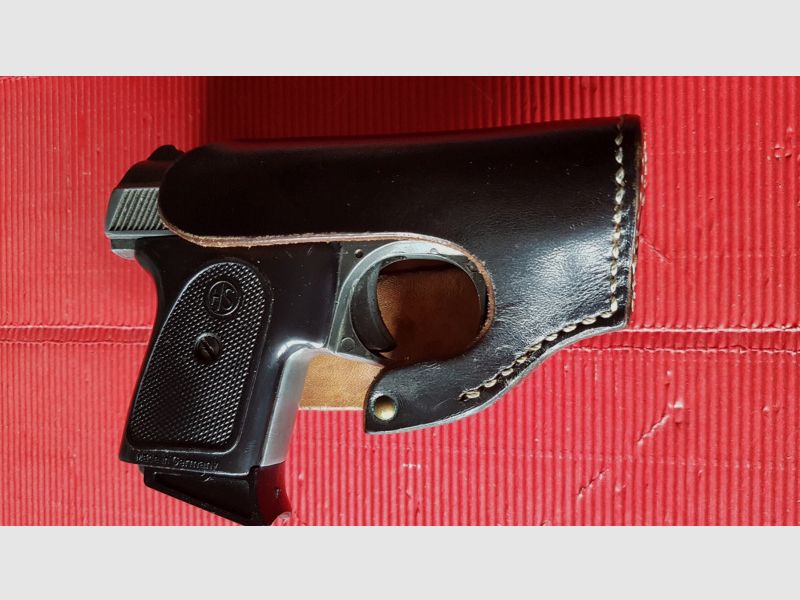 RHÖNER SM Mod.15 8mm (8mm PTB 83/2 ) con fondina in vera pelle