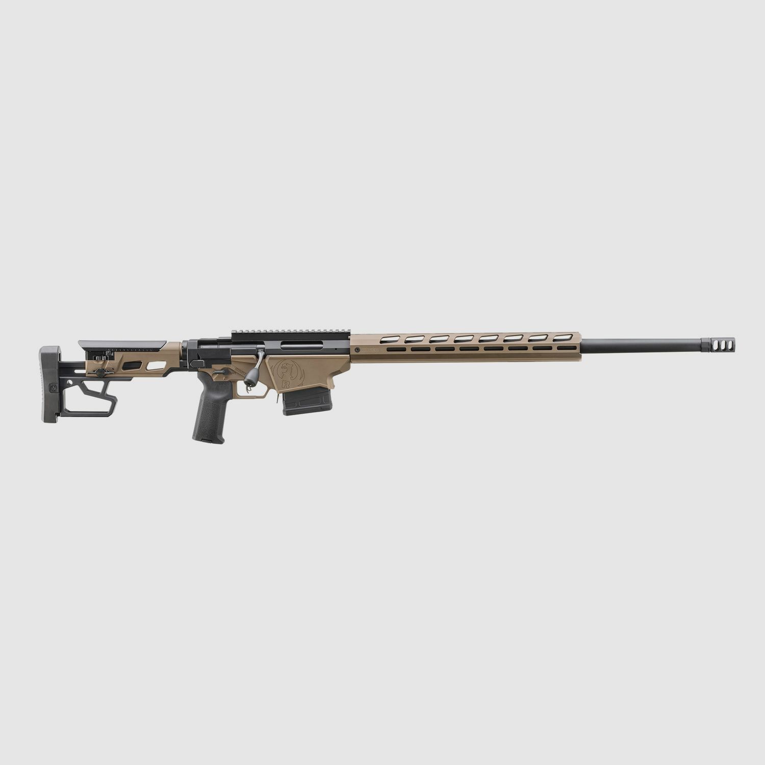 RUGER PRECISION RIFLE 6.5MM CREEDMOOR 24"/61CM 5/8"-24 SMOKED BRONZE CERAKOTE