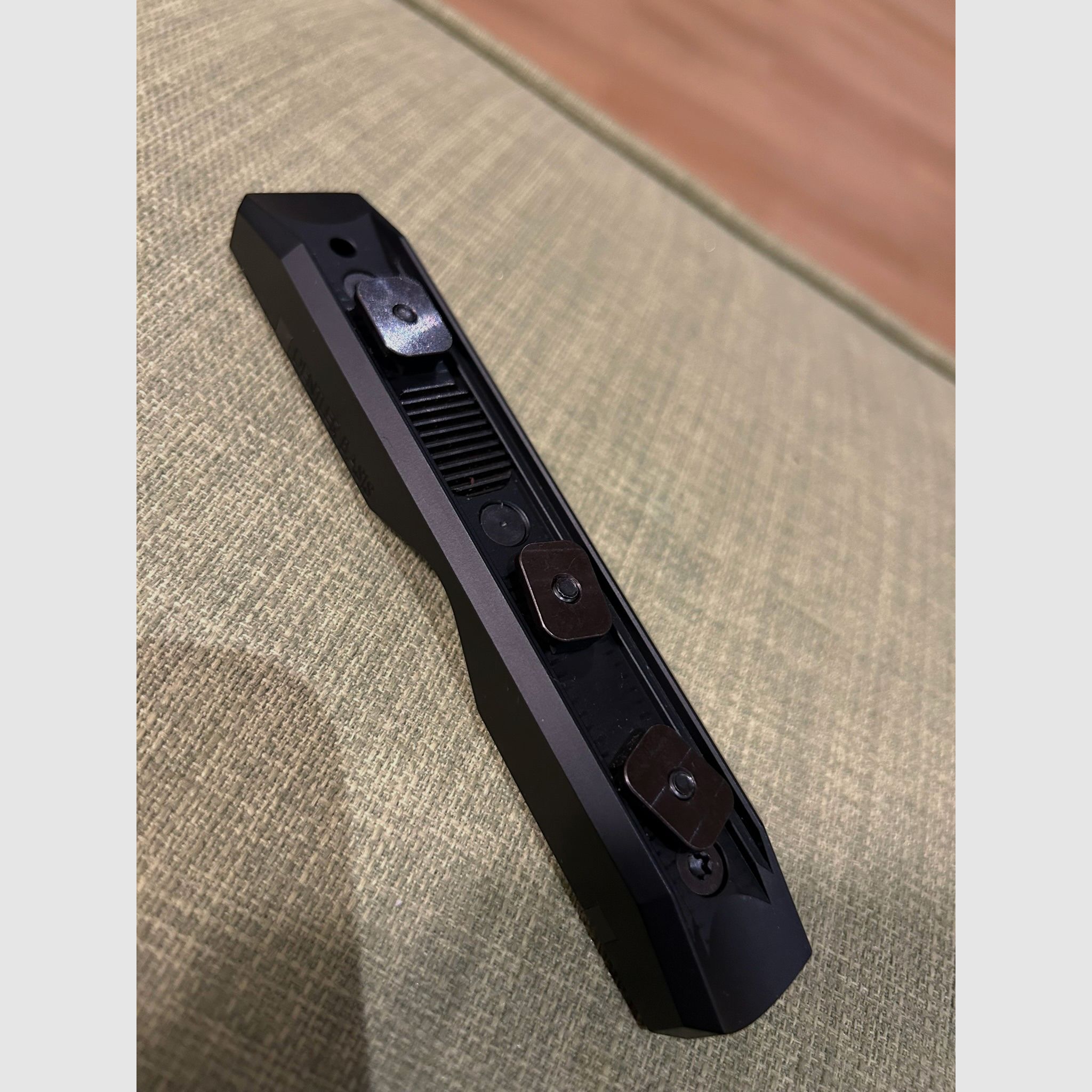 Dentler mounting rail BASIS steel for Swarovski rail