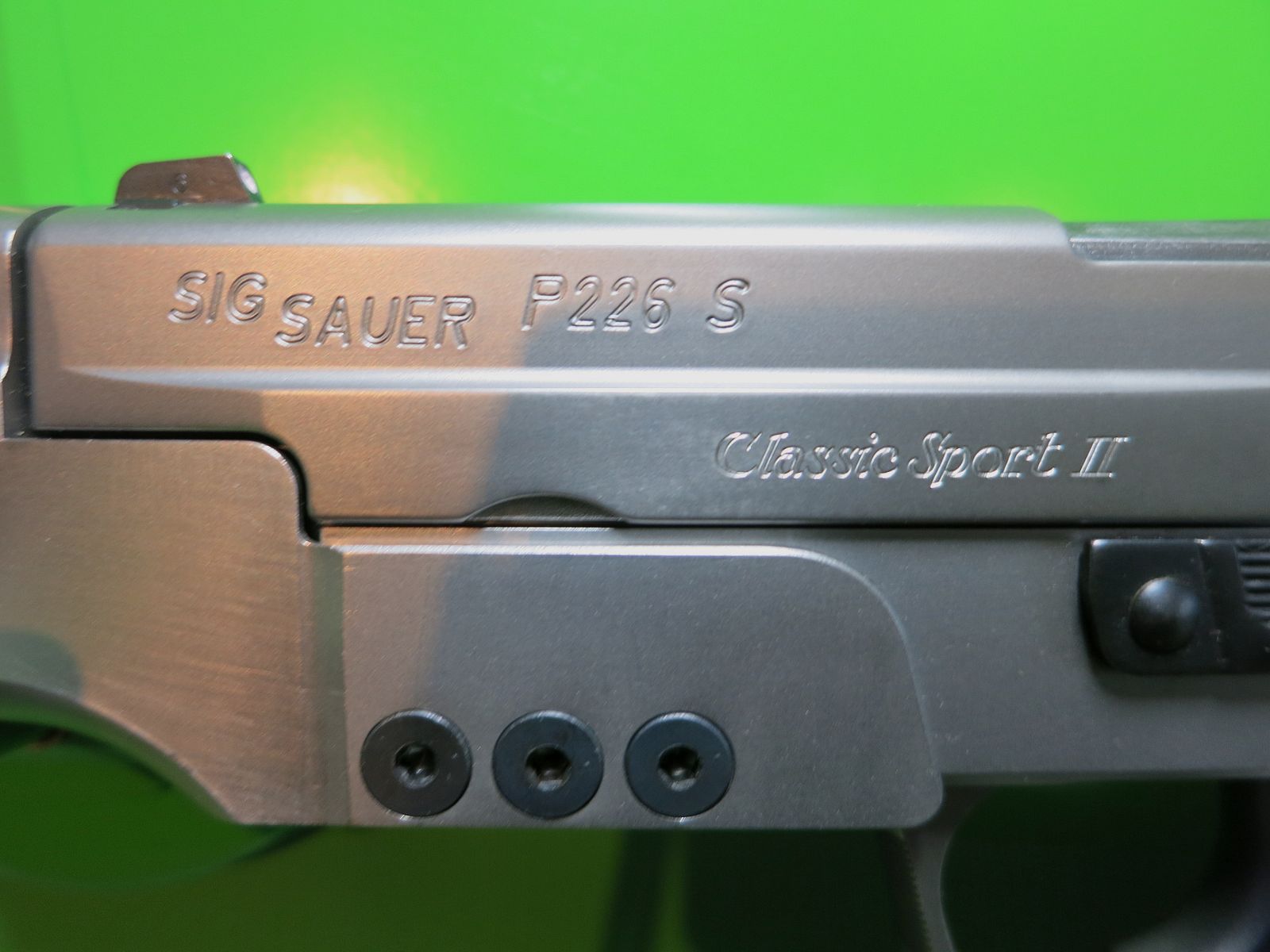 SIG Sauer P226 S Classic-Sport II, produzione tedesca Eckernförde, calibro 9mm Luger      #94