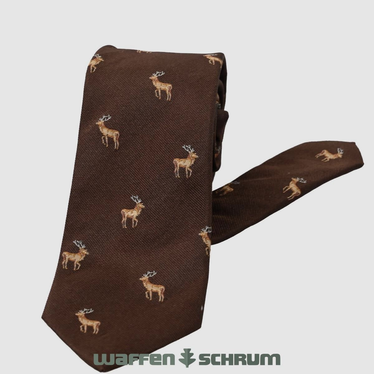 Tom Schlüter GmbH Krawatte Hirsch Braun