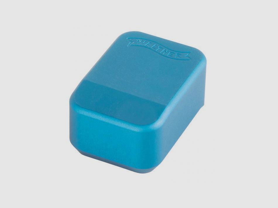 Walther Alu-Magazinbodenset blau, inkl. 2 Federn
