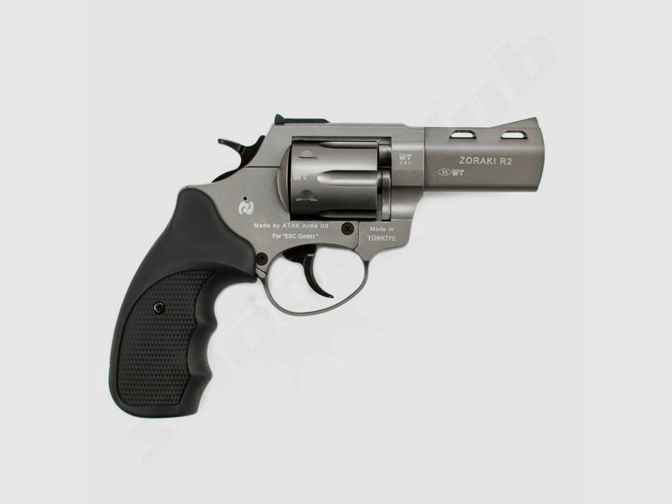 Zoraki	 Schreckschussrevolver Zoraki R2 3'' 9mm R.K. - Titan