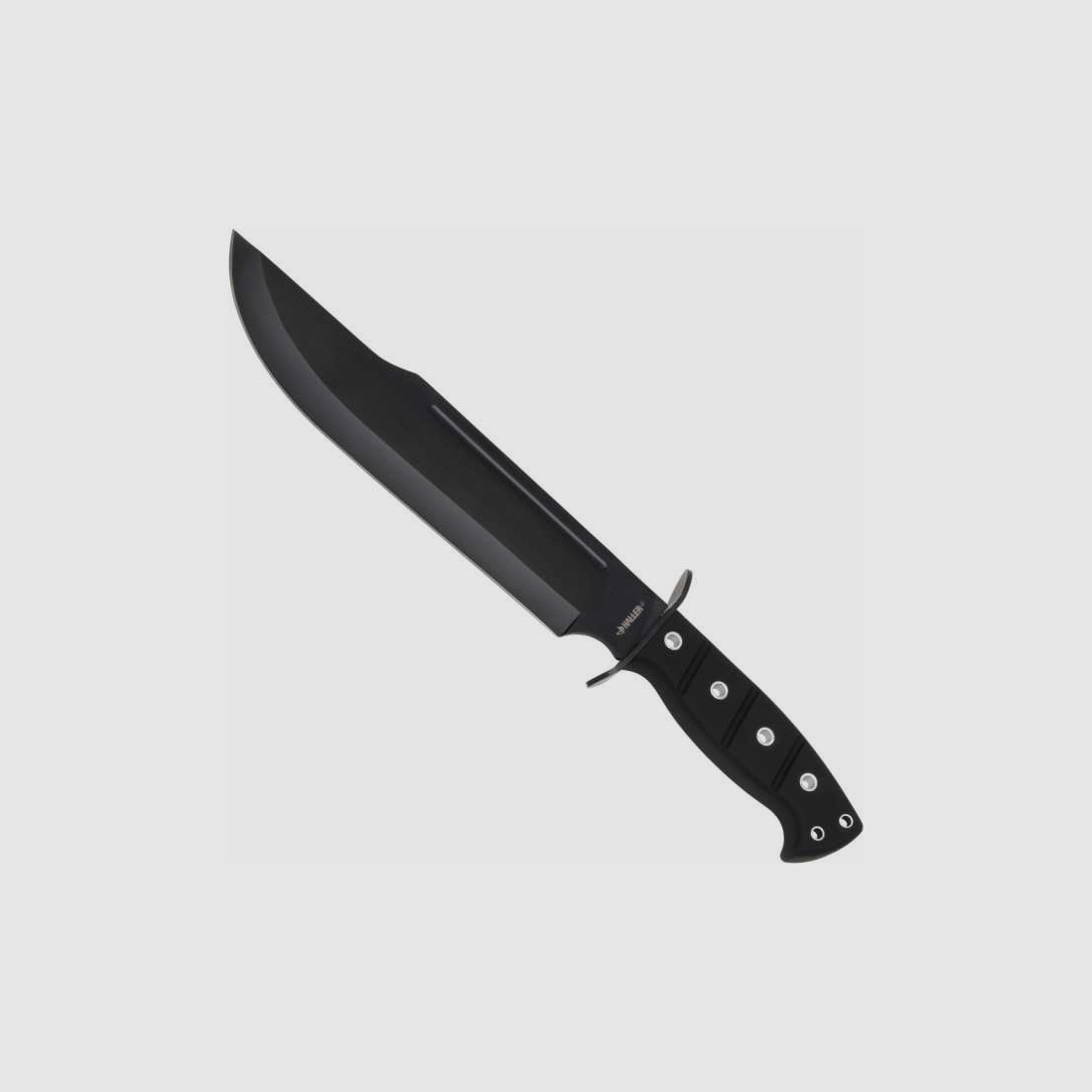 Haller Bowie Outdoormesser schwarz