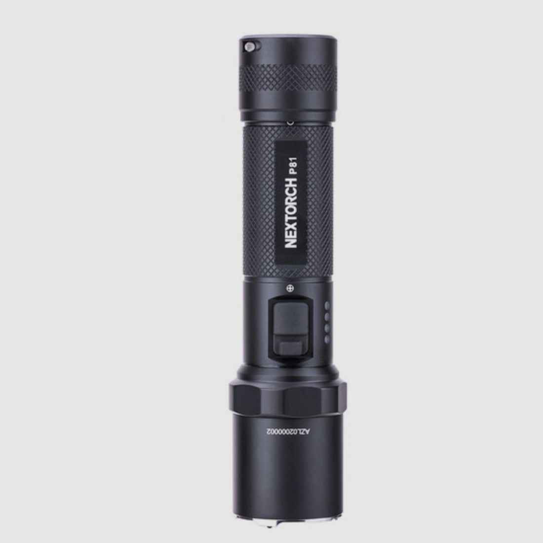 NEXTORCH P81 2,600 Lumen tactical LED flashlight, USB-C rechargeable function, glass breaker