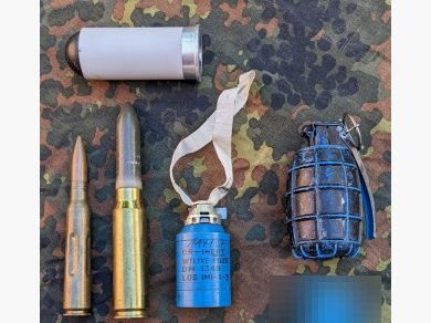 Bundeswehr deactivated ammunition small collection