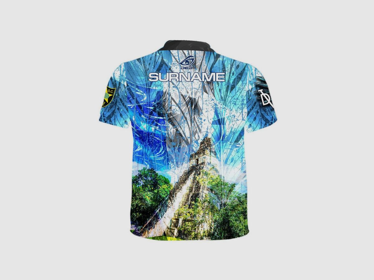 DED Sportswear Set IPSC Guatemala Thema, Größe: 5XL, Benutzerdefinierter Name: Kein Name, Bild 3 von 3