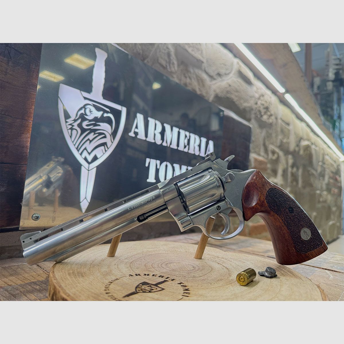 GEBRAUCHT – REVOLVER – FRANCHI MOD. RF83 | 6″ Kal. 38 SPECIAL, Bild 1 von 6
