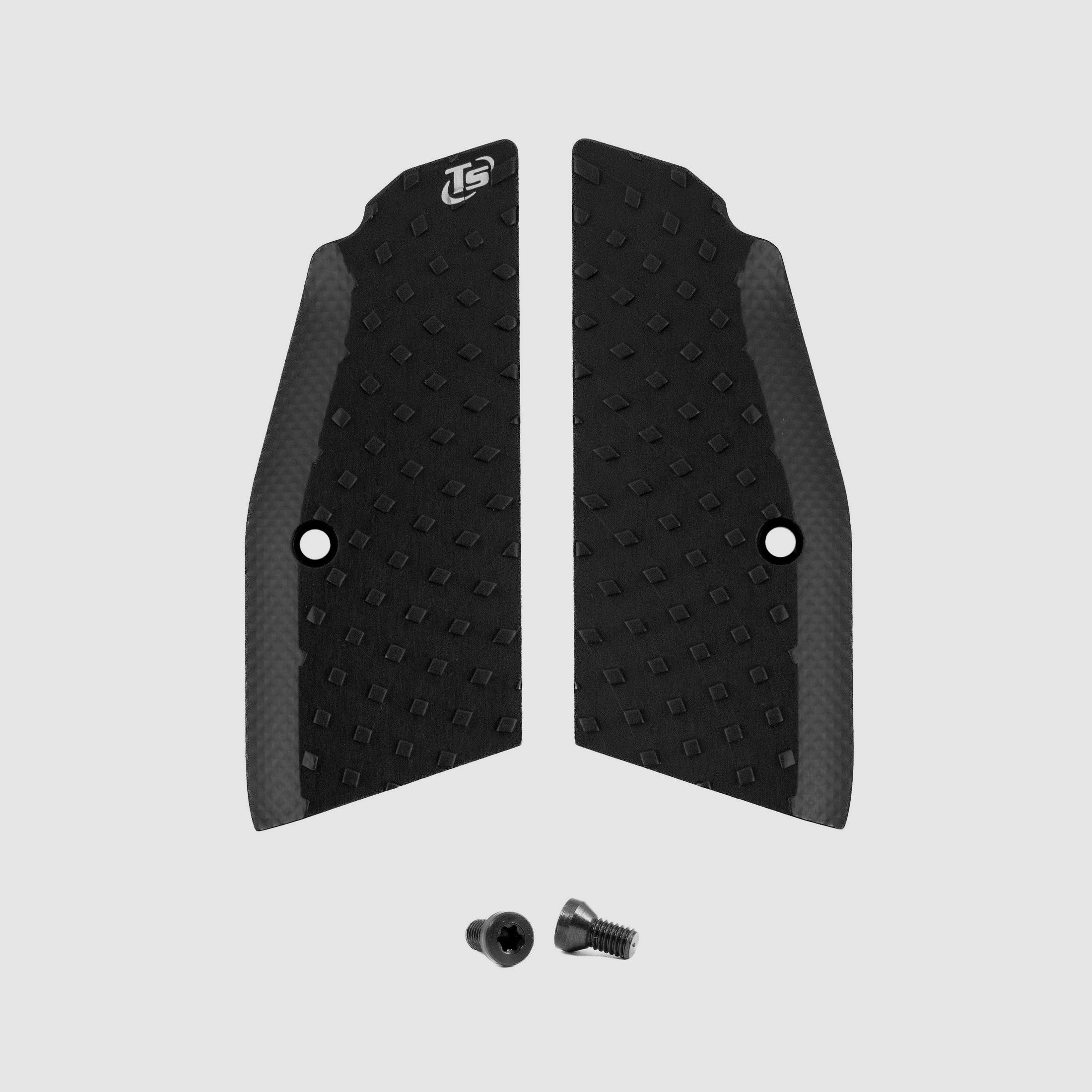 Modelo Vibram con empuñaduras largas para CZ Shadow/Tactical Sport - TONI SYSTEM/Long grips Modelo Vibram para CZ Shadow/Tactical Sport - TONI SYSTEM * CÓDIGO DE ARTÍCULO GCZV-BK