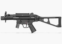 Heckler & Koch SP5K con spalla + Picatinny, calibro 9mm Luger || Pistola