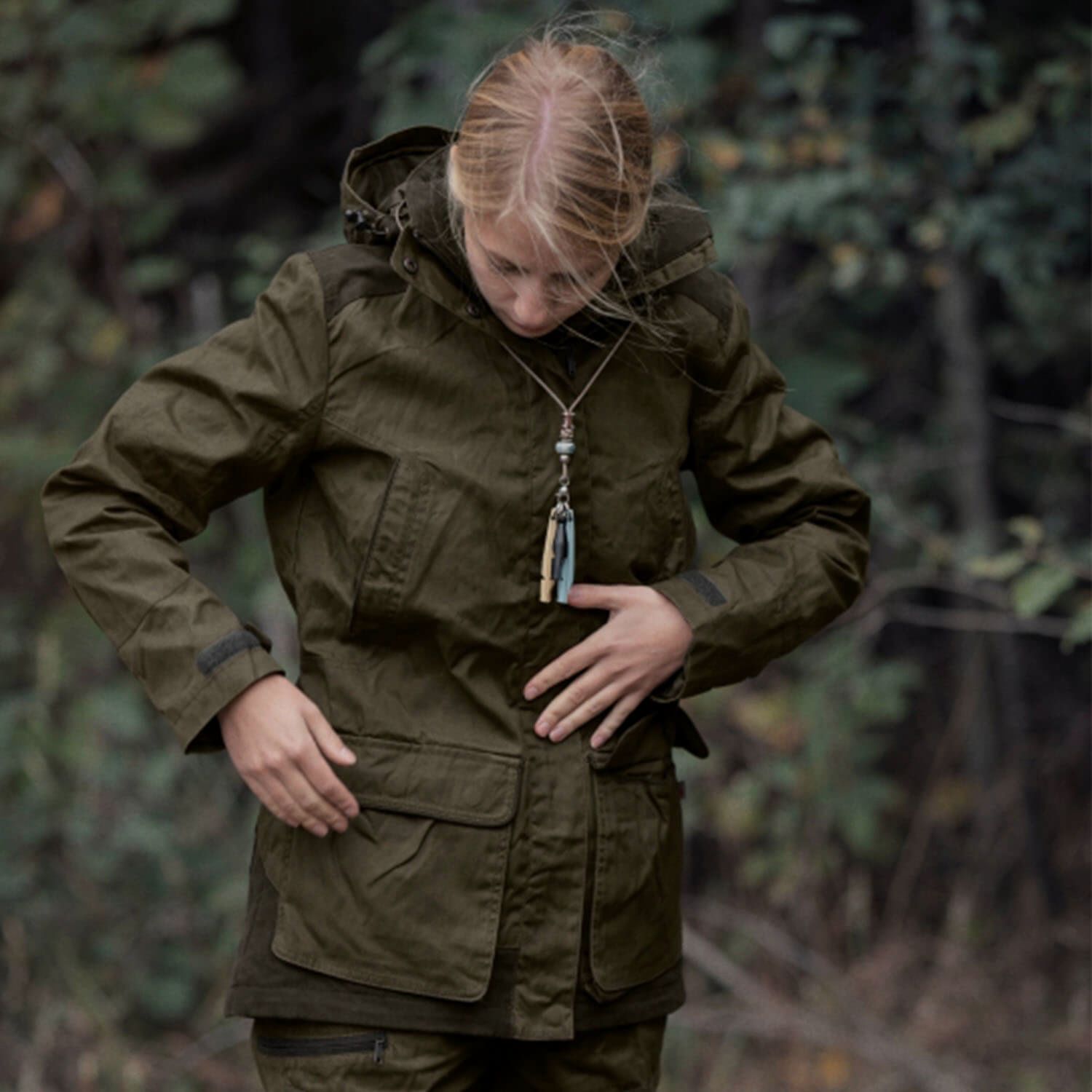 Seeland Key Point Kora veste pour femme (Pine Green/Grizzly Brown), image 6 sur 7