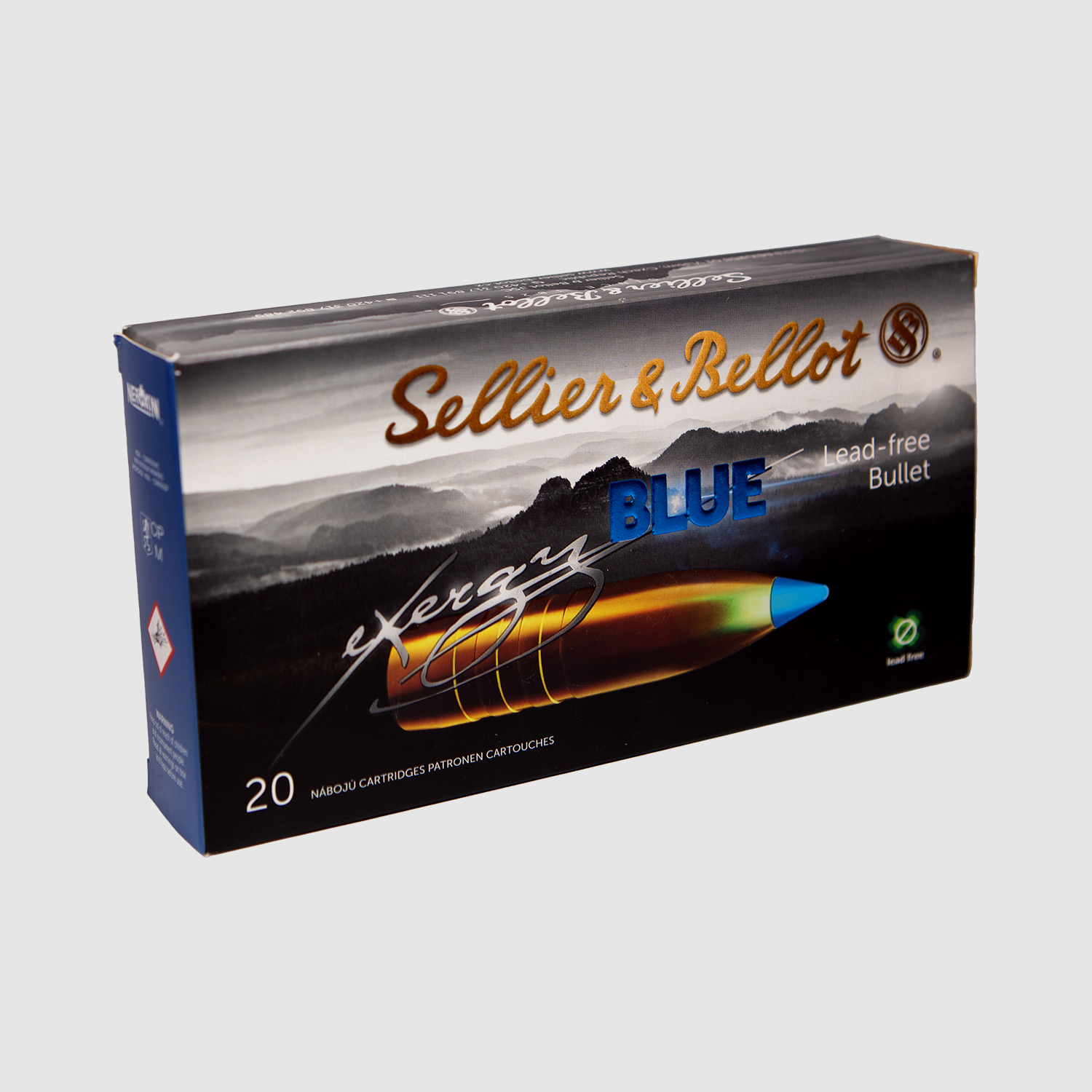 Sellier & Bellot Rifle Ammunition .270 Win. 8.4g Tipped eXergy eXergy Blue