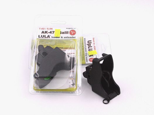 Ladehilfe Maglula AK-47/Galil Lula, schwarz, für AK u. Galil 7.62×39 u. 5.56×45 Magazine