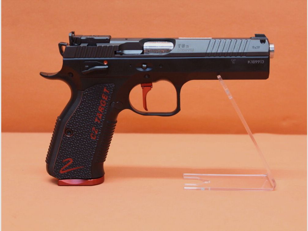 CZUB CZ Ha.Pistole 9mmLuger CZUB CZ SHADOW 2 TARGET 5" SA-Abzug/ 122mm Lauf/ @3 Magazine CZ 75 (9mmPara/9x19)