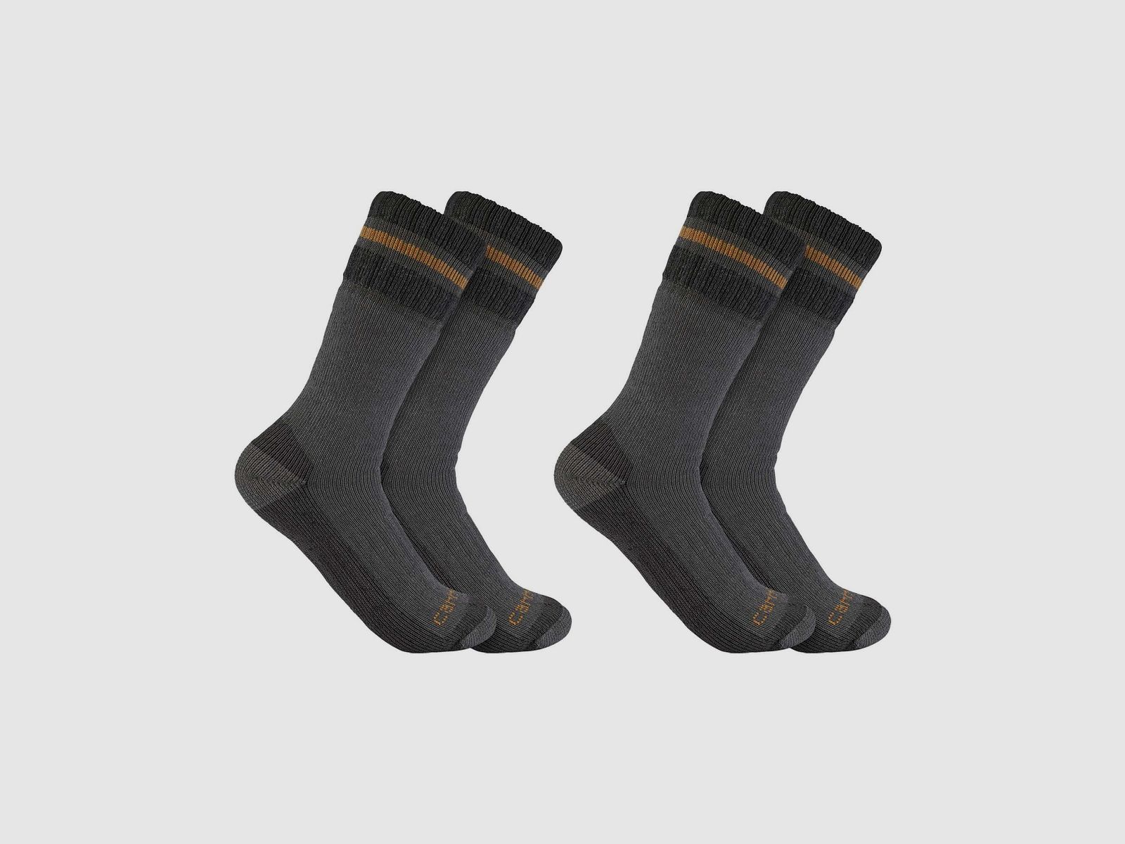 Chaussettes de travail Carhartt 2-Pack Homme Gris XL