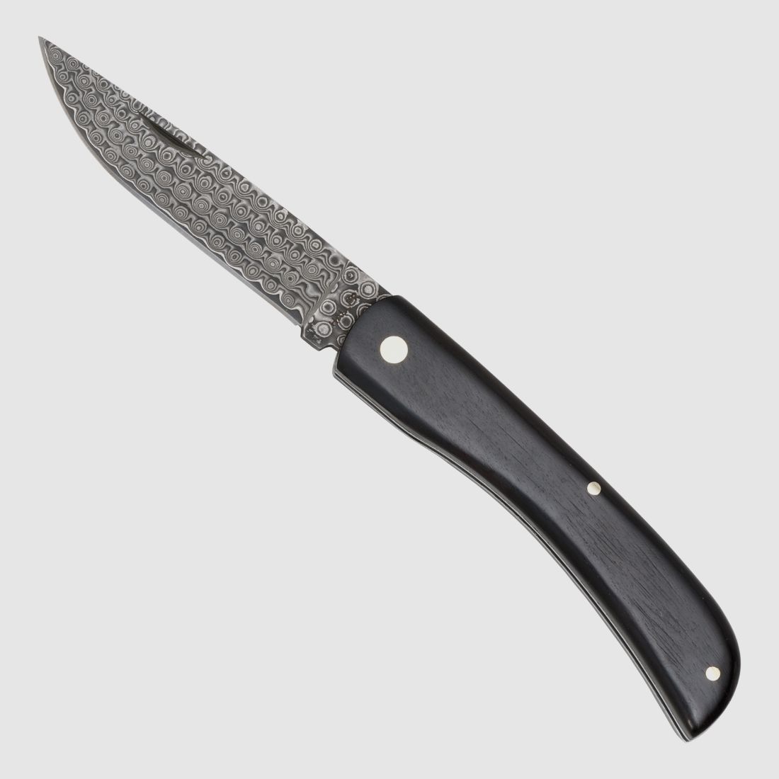 Taschenmesser Gentlemen Folder Damast-Messer Ebenholz legal fhren 42a
