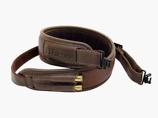 Sangle de fusil Blaser en cuir/marron