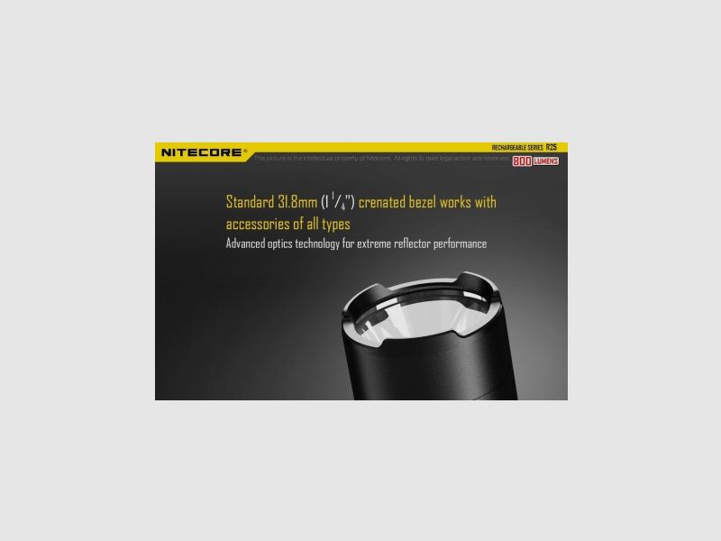 Nitecore R25 zaklamp, 800 lumen, afbeelding 24 van 30
