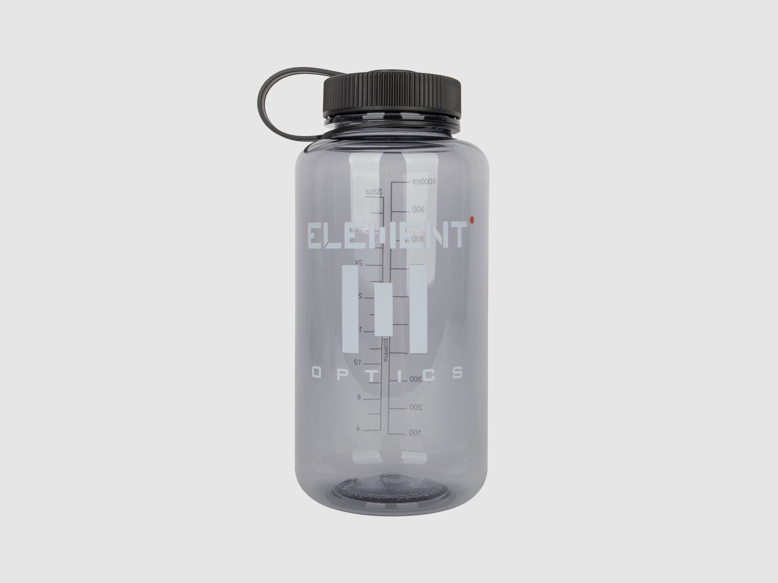 Element Optics Wasserflasche Trinkflasche 1000ml Schwarz