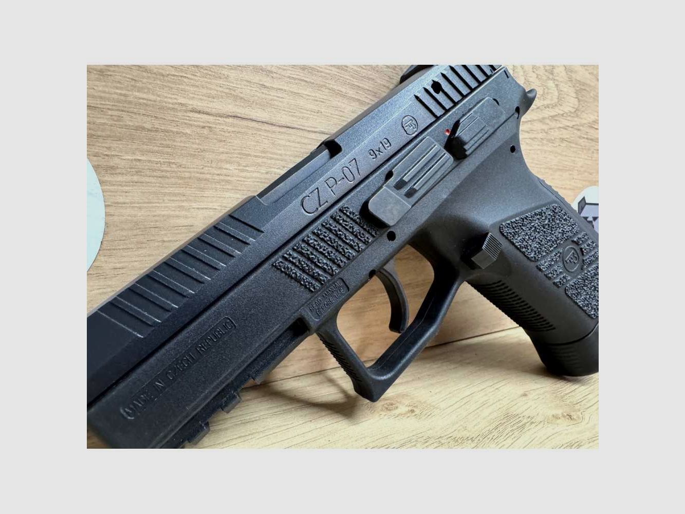 PISTOLET CZ P-07 9X19 OCCASION, image 7 sur 8