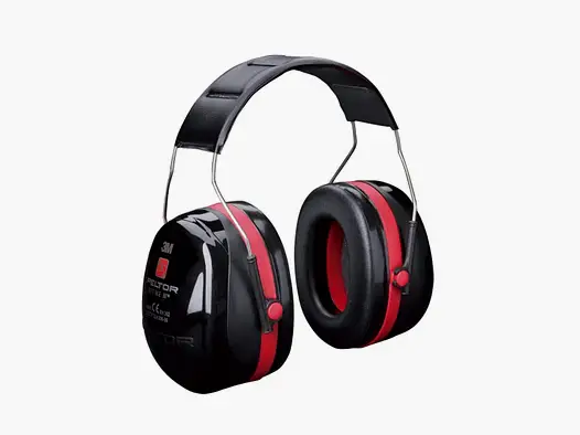 3M Peltor Optime III Kapselgehörschützer schwarz/rot