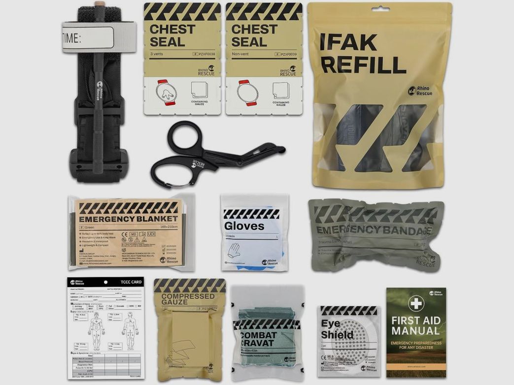 Rhino Rescue IFAK Refill Set Erste-Hilfe Nachfüllset