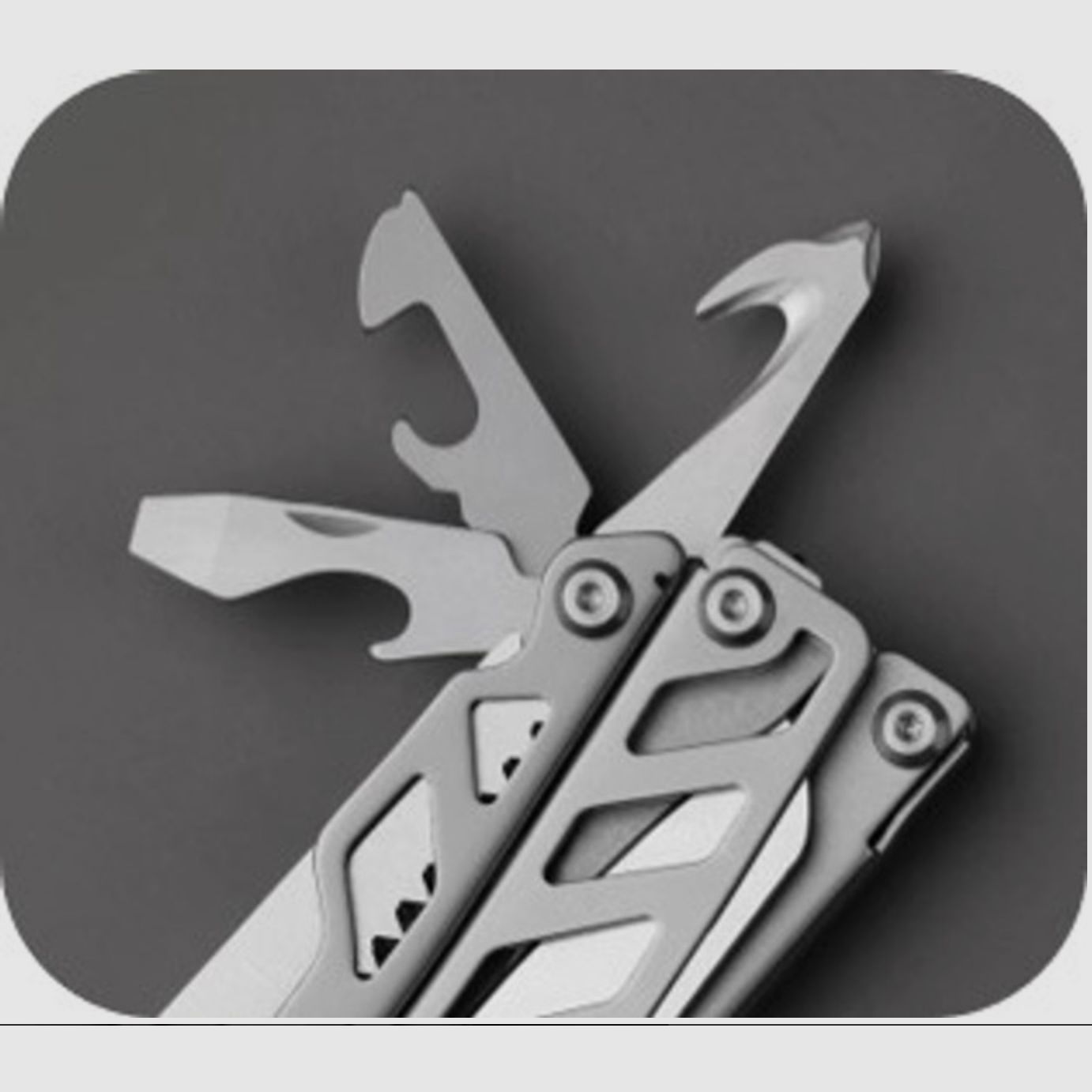 Narzędzie wielofunkcyjne Nextool KT5020 Flagship 2019 Wersja DE Multitool srebrny