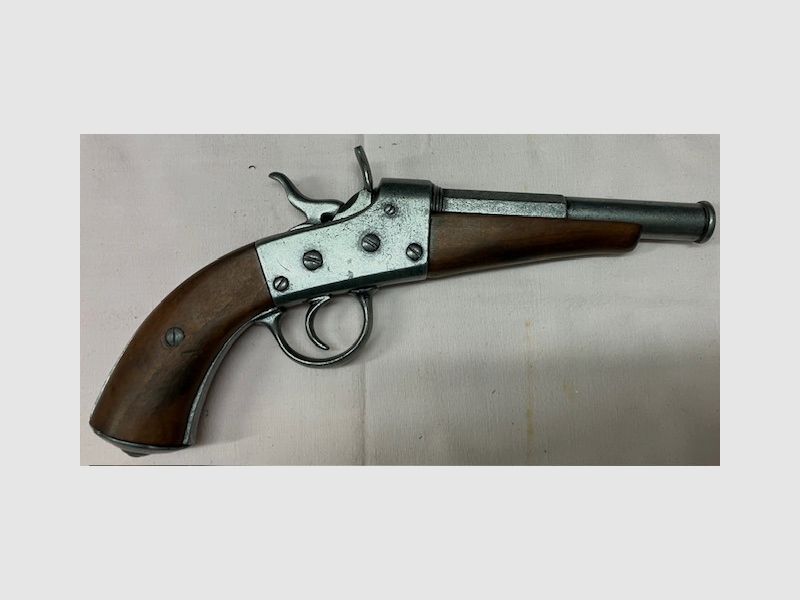 USA Deko Remington & Sons Rolling Block Pistole Mod. M-1871 Replica Modell Denix 
