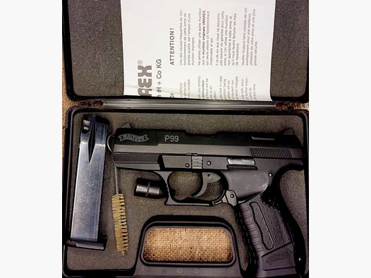 Walther P99 Schreckschuss Pistole 9mm P.A.K. (PTB 637)