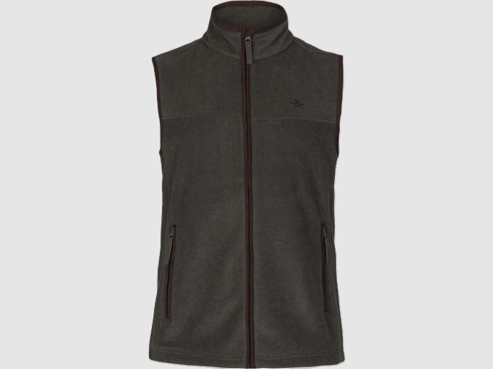 Seeland Woodcock Earl Fleece Waistcoat – Dark grey melange, image 1 of 5