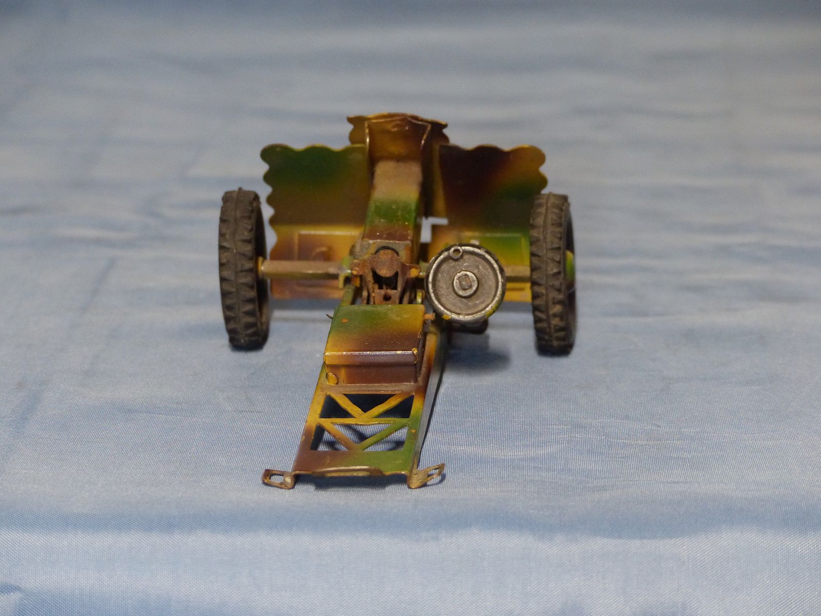 Blechspielzeug Hausser Elastolin Mörser Wehrmacht WK II WK 2 um 1937