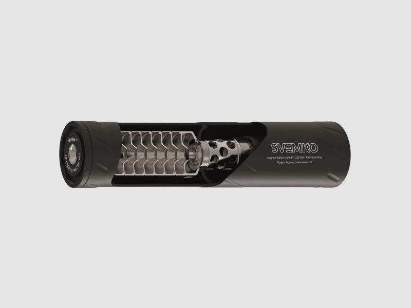 SVEMKO SHORT / Over Barrel Cal. .30 / 5/8"x24 Titanium Core